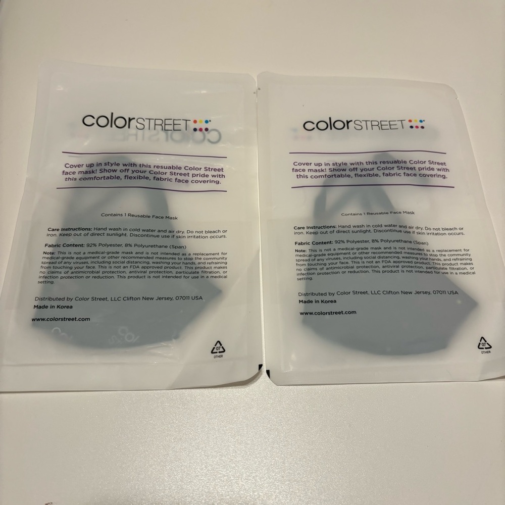 Color Street Reusable Face Masks - Picture 2 of 2